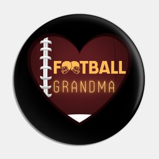 Football Grandma Pin