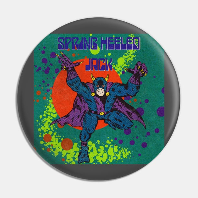 Spring Heeled Jack Pin by Cottage 13 Designs