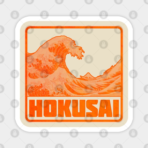HOKUSAI Magnet by KIMIDIGI