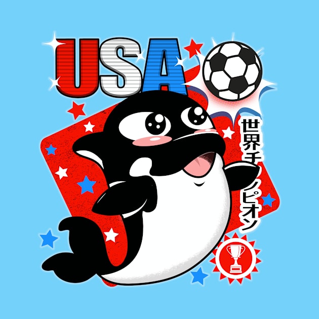 USA Soccer Champs by PalmGallery