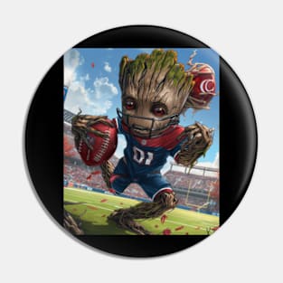 Pitchers, Meet Groot: Vs Indians Logo Pin