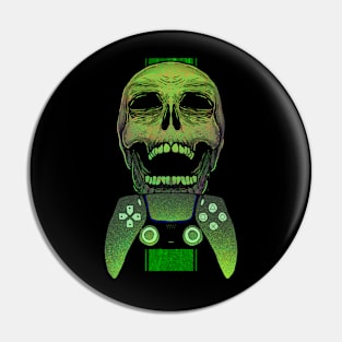 Sick Gamer Skulls Pin