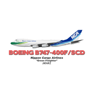 Boeing B747-400F/SCD - Nippon Cargo Airlines "Green Freighter" T-Shirt