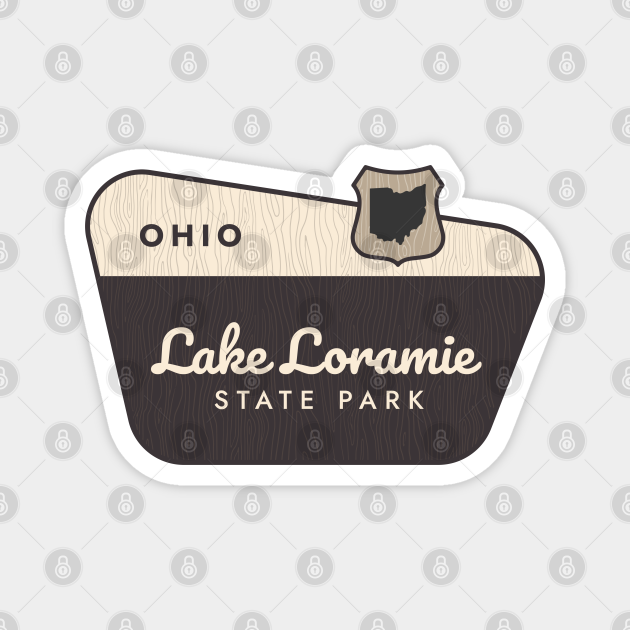 Lake Loramie State Park Ohio Sign Lake Loramie State Park