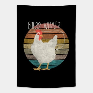 Guess what: Chicken butt - Vintage Tapestry