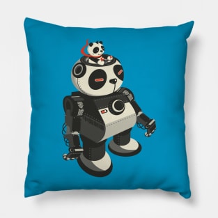 Mecha-Panda Pillow