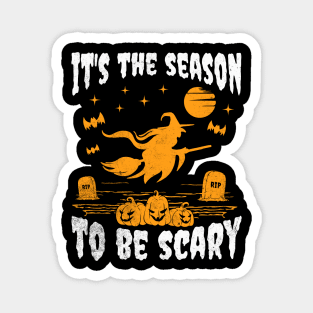 Halloween Witch Season Magnet