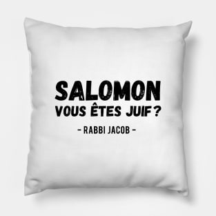 Rabbi Jacob Louis de funes Pillow