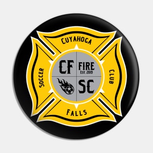 Cuyahoga Falls Fire Soccer Club Pin