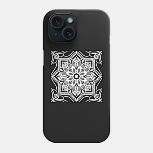 Decorative Mandala White Phone Case