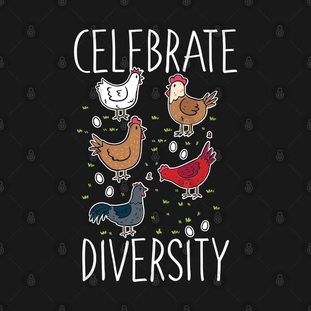 Celebrate Diversity Chicken Types by seiuwe