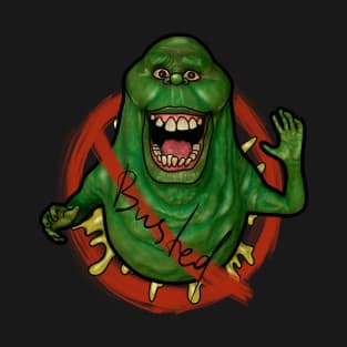 Ghostbusters Slimer Busted T-Shirt