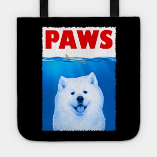 Fluffy Friends Samoyed Chronicles, Stylish Tee Extravaganza Tote