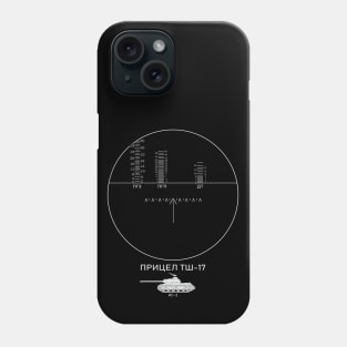 TSH-17 sight on the IS-2 tank (for dark) Phone Case