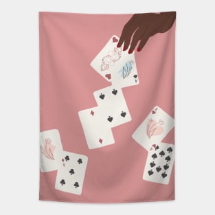 Queen of Cards 1 Tapestry