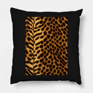 Jaguar Fur - Printed Faux Hide #6 Pillow