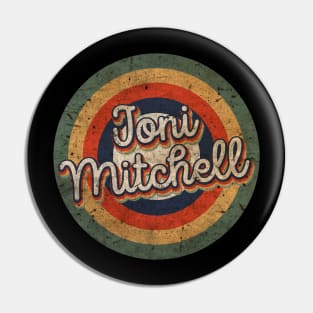 Joni Name Personalized Mitchell Vintage Retro 60s 70s Birthday Gift Pin