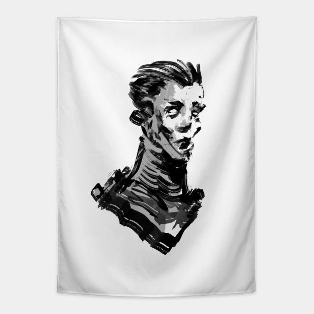 Bust Tapestry by LN