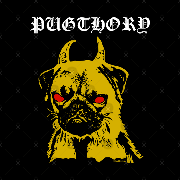 Pugthory by darklordpug