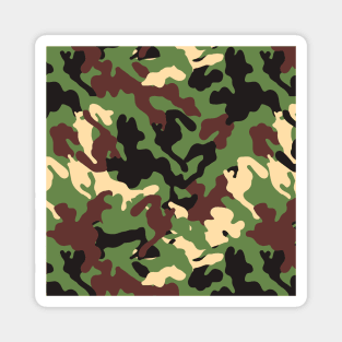 Military pattern design Magnet