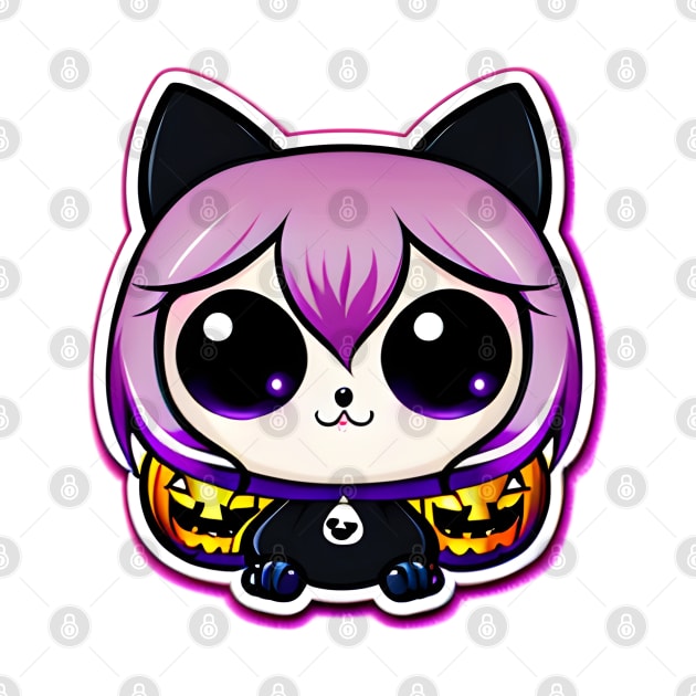 Gothic Chibi Sweetum Eyes by KawaiiNimbus