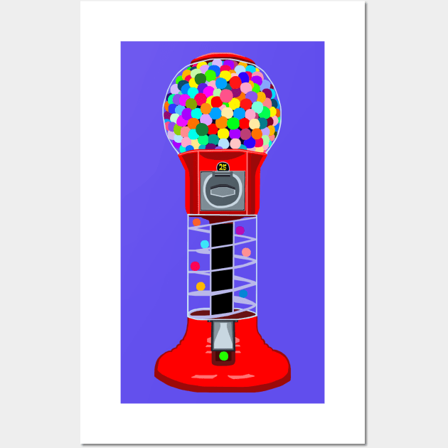 Gumball Machine Print