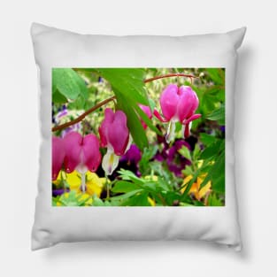 Bleeding Hearts Pillow