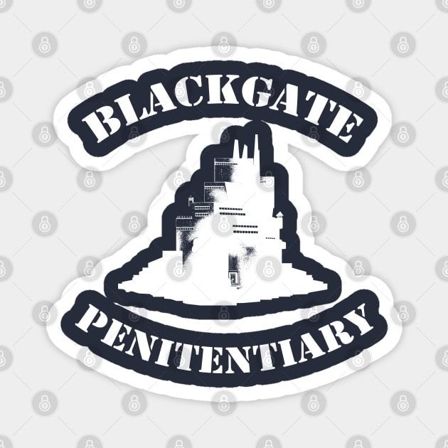 Blackgate Penitentiary Magnet by SquareDog