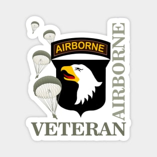 101st Airborne Veteran Magnet