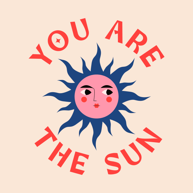 You Are The Sun pink by theMstudio