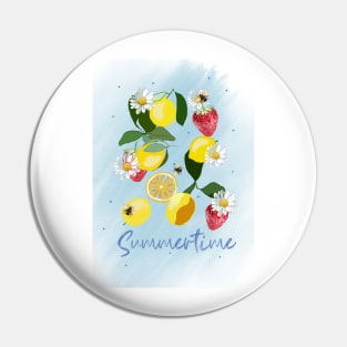 Summertime Fruit Pin