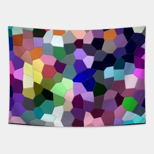 Colorful Mosaic Tapestry