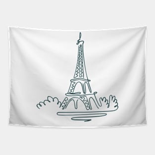 I Love Paris Tapestry