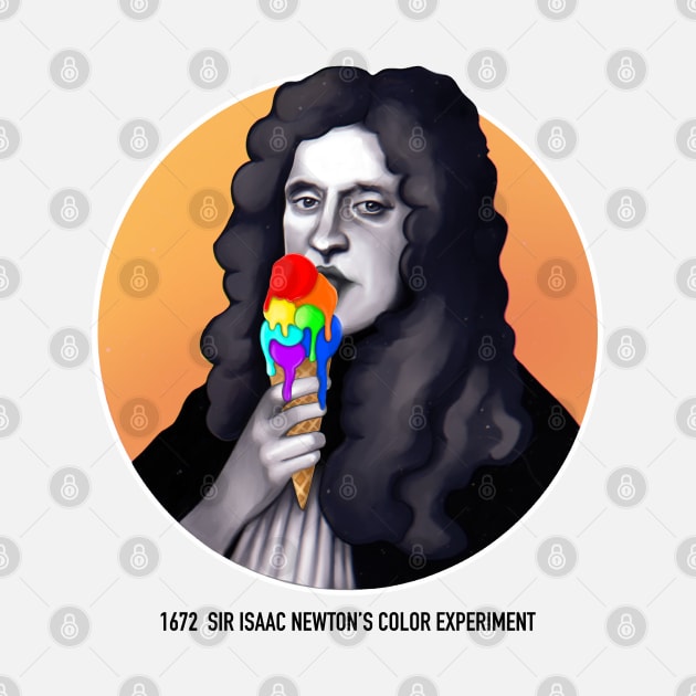 Isaac Newton color experiment ( white background version) by Meakm