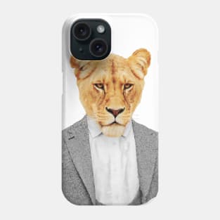 Lioness Portrait Phone Case