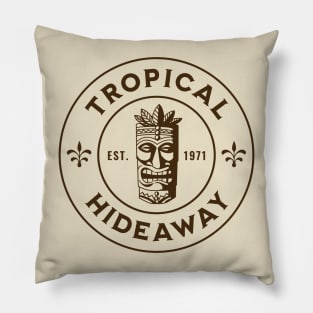 Tiki Room Tropical Hideaway Pillow