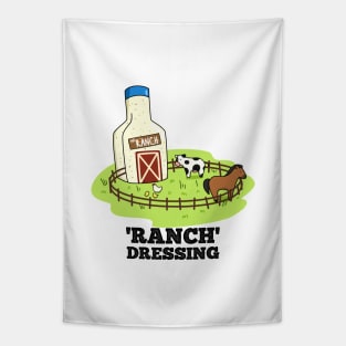 Ranch Dressing Cute Sauce Food Pun Tapestry