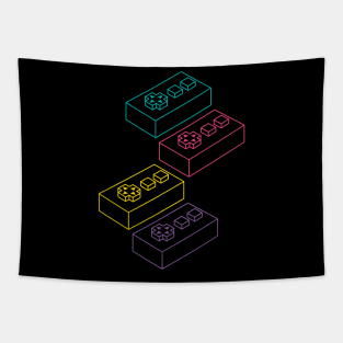 Neon Gamer Tapestry