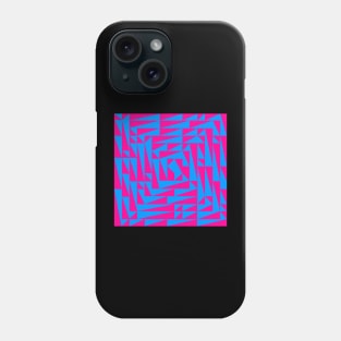 Pink and Blue Phone Case