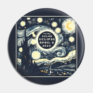 Total Solar Eclipse - April 8, 2024 Pin