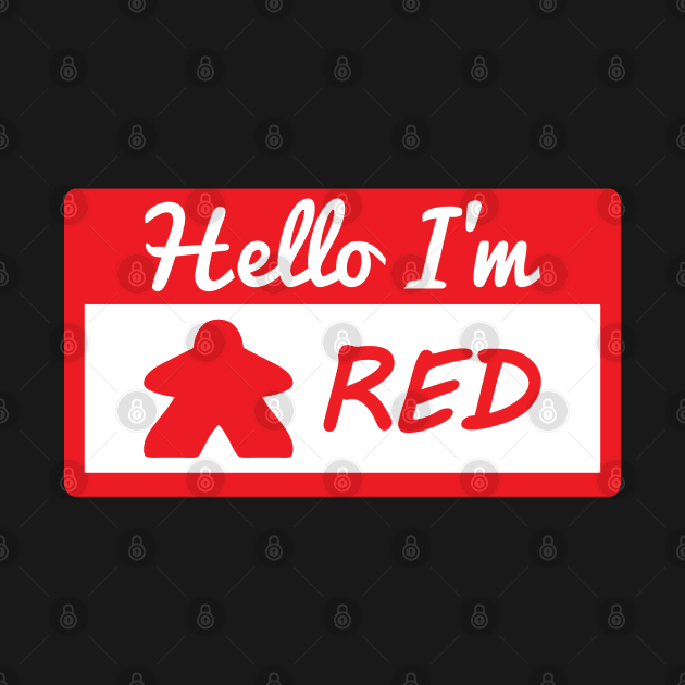 Red Player Tag Hello I'm Red by Shadowisper