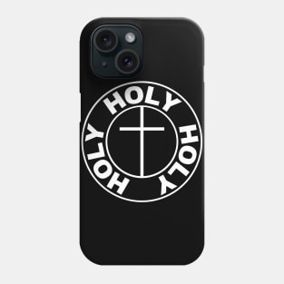 Thrice Holy God Christian Cross Logo Phone Case