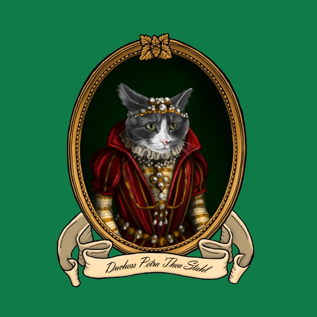 Renaissance Cat - Duchess Petra Thea Stahl by JMSArt