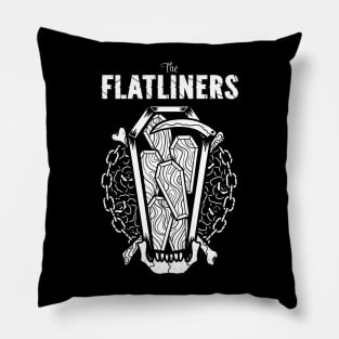 vintage flatliners Pillow