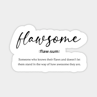 Flawsome definition Magnet