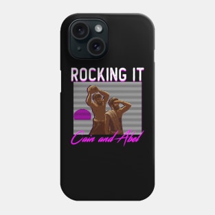 ROCKING IT Cain and Abel Phone Case