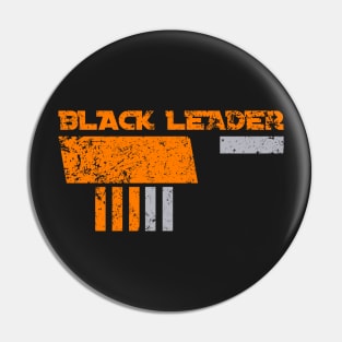 Black Leader Pin