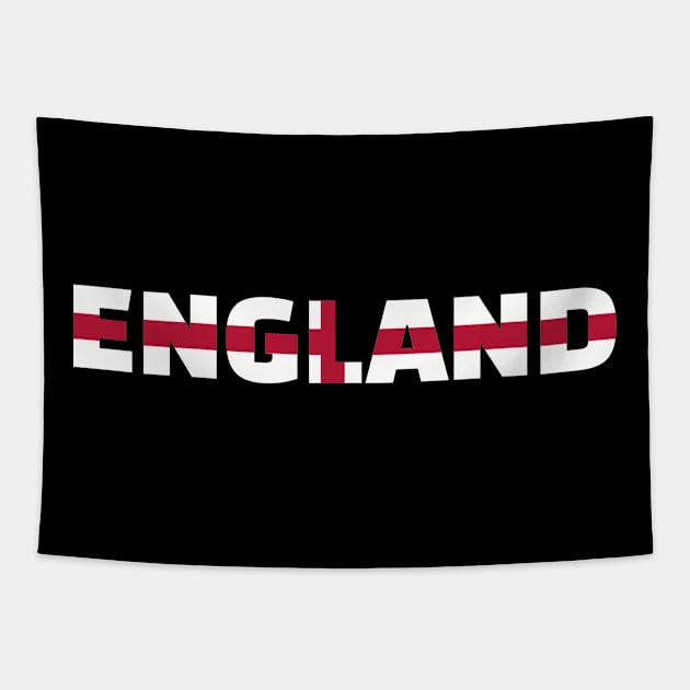 England flag Tapestry by Designzz