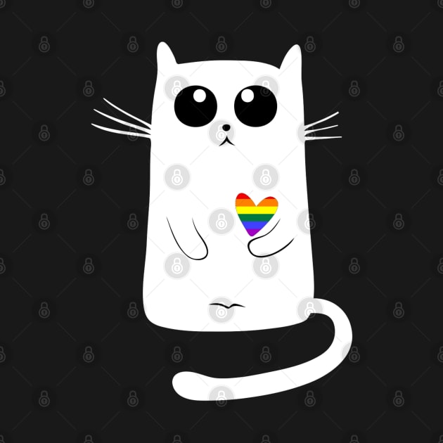 Cute Cat LGBT by artbypond