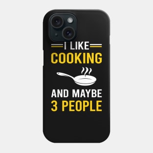 3 People Cooking Phone Case